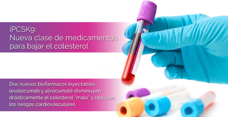 iPCSK9: Nueva clase de medicamentos para bajar el colesterol iPCSK9: Nueva clase de medicamentos para bajar el colesterol